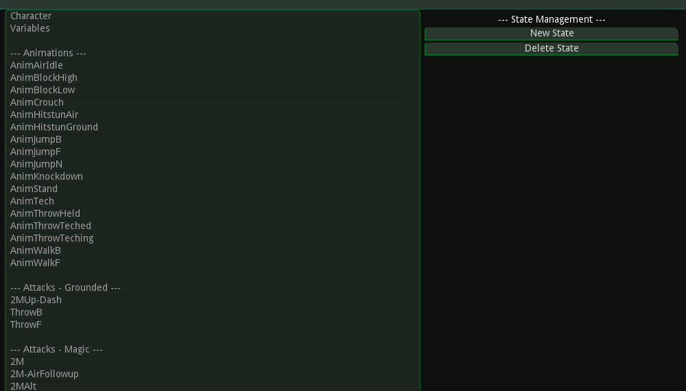Old Interface